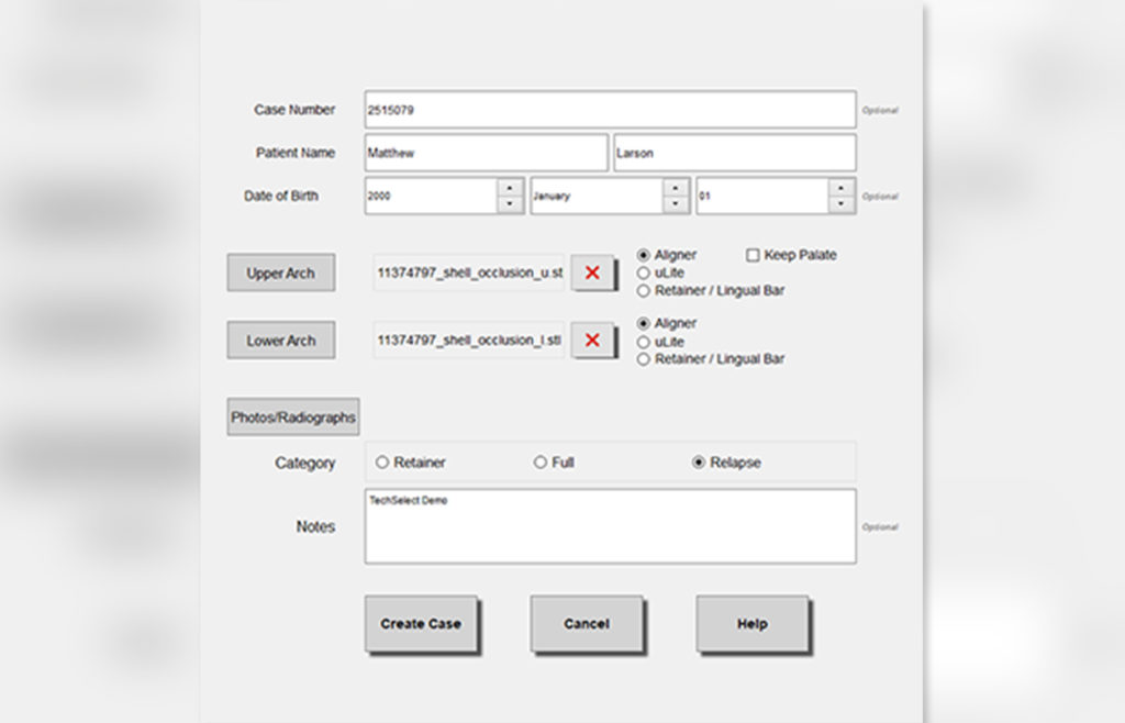 digital model preparation